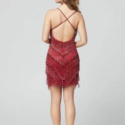 In Stock Primavera Couture 3131 Raspberry Cocktail Dress Size 12 Fringe Short Homecoming Dress Cocktail Formal Dress 39 In Stock Primavera Couture 3131 Raspberry Cocktail Dress Size 12 Fringe Short Homecoming Dress Cocktail Formal Dress