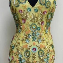 In Stock Primavera Couture 1938 Black Multi Cocktail Dress Beaded Sequin Homecoming Dress Short Prom Size 2, 6 Backless Dresses 96 In Stock Primavera Couture 1938 Black Multi Cocktail Dress Beaded Sequin Homecoming Dress Short Prom Size 2, 6 Backless Dresses