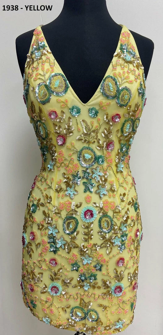 In Stock Primavera Couture 1938 Black Multi Cocktail Dress Beaded Sequin Homecoming Dress Short Prom Size 2, 6 Backless Dresses 47 In Stock Primavera Couture 1938 Black Multi Cocktail Dress Beaded Sequin Homecoming Dress Short Prom Size 2, 6 Backless Dresses