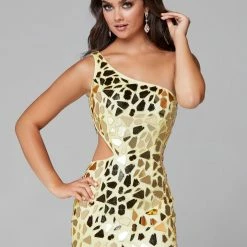 Sequin Dresses Primavera Couture 3623 Long Cut Glass One Shoulder Prom Dress Pageant Gown Slit 88 Sequin Dresses Primavera Couture 3623 Long Cut Glass One Shoulder Prom Dress Pageant Gown Slit