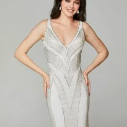In Stock Primavera Couture 3629 Long Fitted Beaded Formal Prom Dress Backless Gown Size 8 45 In Stock Primavera Couture 3629 Long Fitted Beaded Formal Prom Dress Backless Gown Size 8