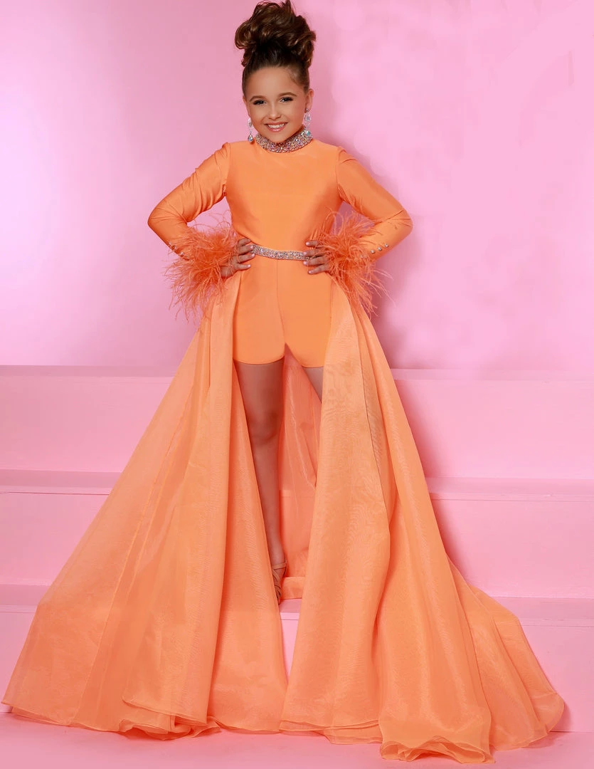 In Stock Sugar Kayne C127 Size 6 LIME Girls Long Sleeve Feather Trim Short Romper With Overskirt Pageant Wear 4 In Stock Sugar Kayne C127 Size 6 LIME Girls Long Sleeve Feather Trim Short Romper With Overskirt Pageant Wear