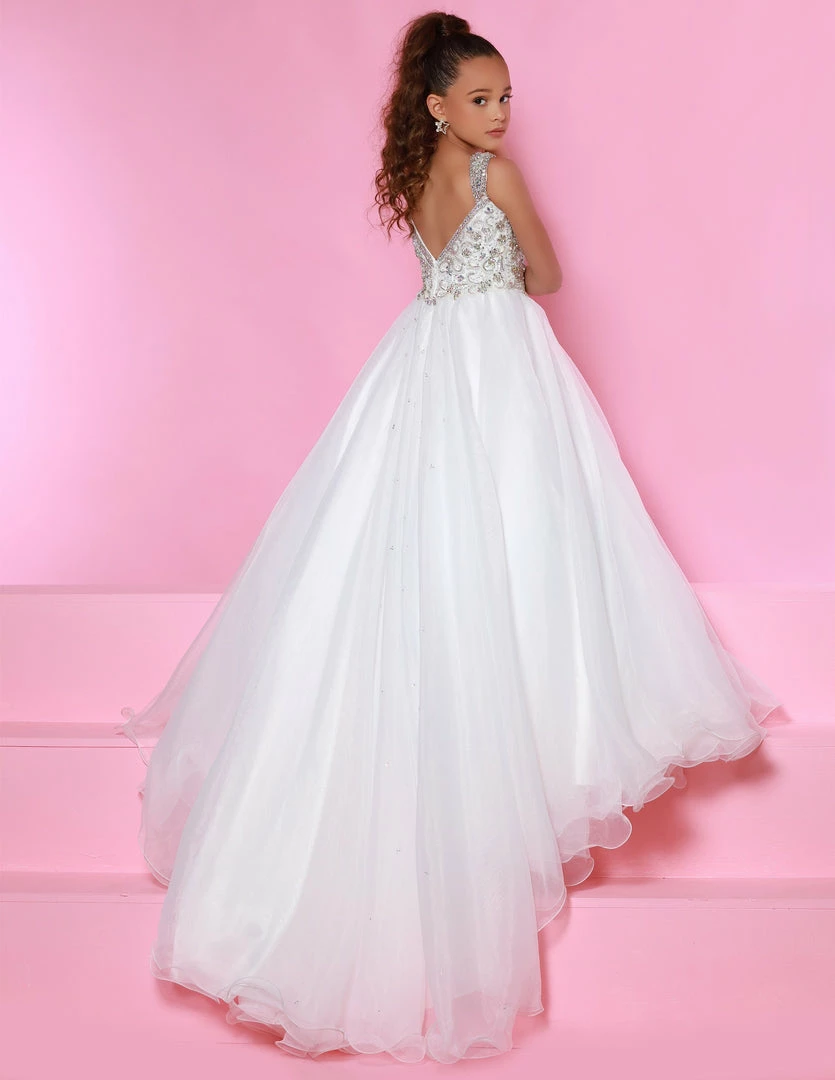 In Stock Ballgown Dresses Sugar Kayne C146 Size 8, 12 Girls And Preteen Pageant Dress Embellished Organza Ballgown Turquoise 6 In Stock Ballgown Dresses Sugar Kayne C146 Size 8, 12 Girls And Preteen Pageant Dress Embellished Organza Ballgown Turquoise