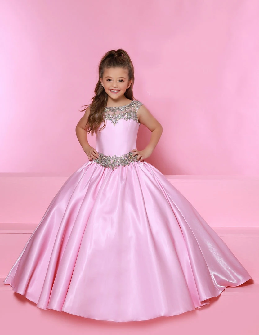 In Stock Ballgown Dresses Sugar Kayne C152 Shimmer Satin Girls A Line Ballgown Pageant Dress Long Size 4 Baby Pink 3 In Stock Ballgown Dresses Sugar Kayne C152 Shimmer Satin Girls A Line Ballgown Pageant Dress Long Size 4 Baby Pink