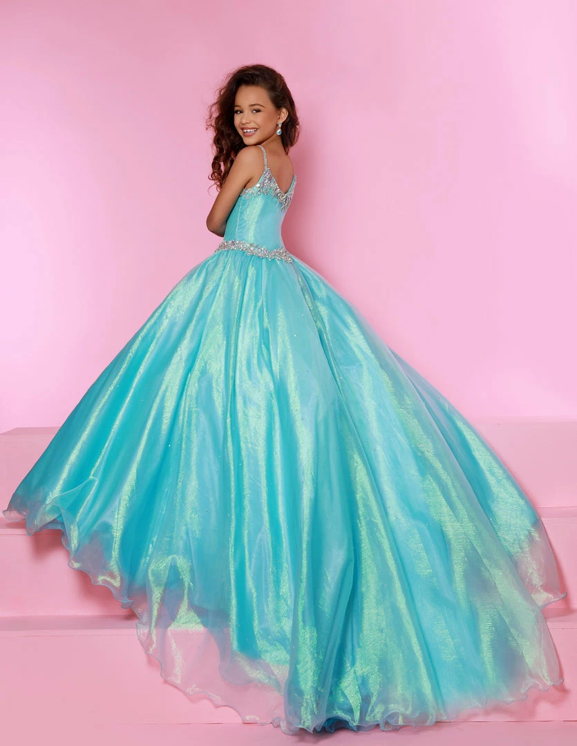 In Stock Ballgown Dresses Sugar Kayne C153 Size 10 A Line Metallic Shimmer Girls Pageant Dress Ballgown Embellished 4 In Stock Ballgown Dresses Sugar Kayne C153 Size 10 A Line Metallic Shimmer Girls Pageant Dress Ballgown Embellished