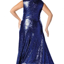 Sydney's Closet CE1801 Long Sequin Plus Size Prom Dress Formal Evening Gown Sequin Dresses