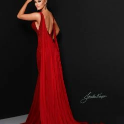 Johnathan Kayne Cape 3 Pageant Formal Wear Detachable Chiffon Cape 4 Panel