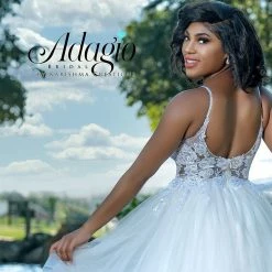 Ballgown Dresses Adagio Bridal D1557 Applique Destination Bridal Gown Wedding Dress Beaded Lace 1557 9 Ballgown Dresses Adagio Bridal D1557 Applique Destination Bridal Gown Wedding Dress Beaded Lace 1557