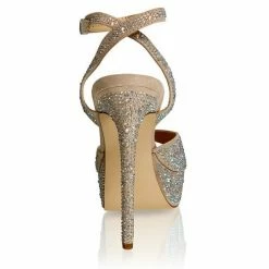 Formal Shoes Marc Defang DEANNA SILVA AB Crystal Platform Pageant Heel Prom Shoes
