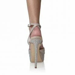 Formal Shoes Marc Defang DEANNA SILVA AB Crystal Platform Pageant Heel Prom Shoes