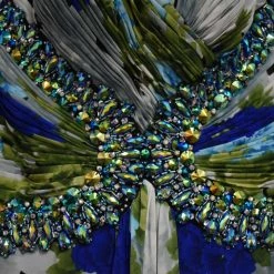 In Stock Tony Bowls TBE11548 Prom Dress Print Size 6 Pageant Evening Gown Chiffon CLEARANCE