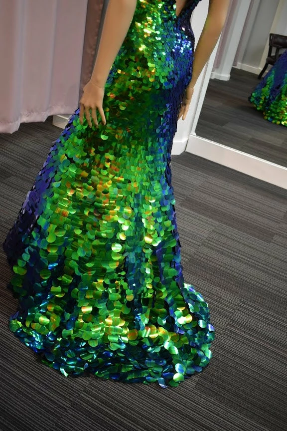 In Stock Sherri Hill 2821 Multi Black Size 2 Prom Dress Pageant Gown Mermaid Sequin 8 In Stock Sherri Hill 2821 Multi Black Size 2 Prom Dress Pageant Gown Mermaid Sequin