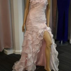 In Stock Alyce Paris 6698 Pink Size 2 Organza Ruffle Mermaid Prom Dress Pageant 17 In Stock Alyce Paris 6698 Pink Size 2 Organza Ruffle Mermaid Prom Dress Pageant