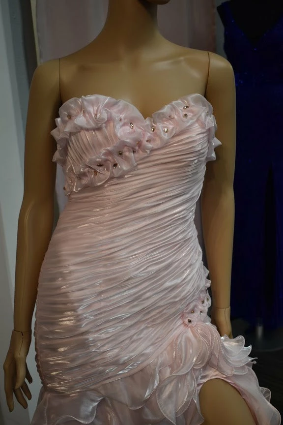 In Stock Alyce Paris 6698 Pink Size 2 Organza Ruffle Mermaid Prom Dress Pageant 9 In Stock Alyce Paris 6698 Pink Size 2 Organza Ruffle Mermaid Prom Dress Pageant