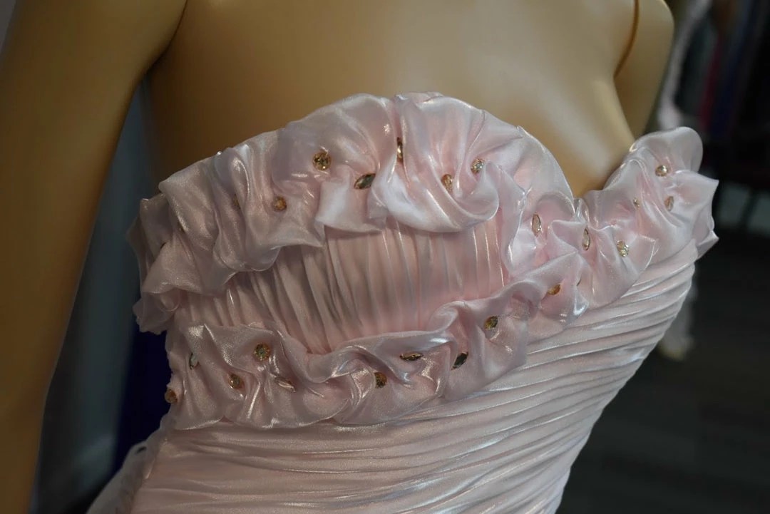 In Stock Alyce Paris 6698 Pink Size 2 Organza Ruffle Mermaid Prom Dress Pageant 11 In Stock Alyce Paris 6698 Pink Size 2 Organza Ruffle Mermaid Prom Dress Pageant