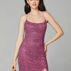 Sequin Dresses Primavera Couture 3638 Long Fitted Floral Beaded Prom Dress Backless Formal Corset