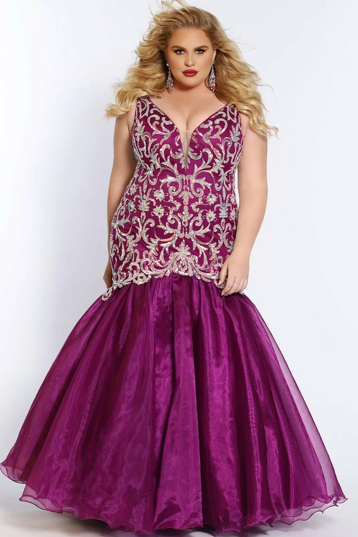 Johnathan Kayne For Sydney's Closet JK 2101 Plus Sized Mermaid Prom Dress JK2101 Mermaid Dresses 17 Johnathan Kayne For Sydney's Closet JK 2101 Plus Sized Mermaid Prom Dress JK2101 Mermaid Dresses
