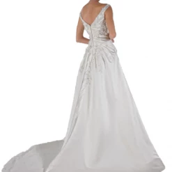 In Stock Ballgown Dresses Davinci Bridal 50107 Size 20 A Line Satin Lace Wedding Dress Plus Size Off The Shoulder 7 In Stock Ballgown Dresses Davinci Bridal 50107 Size 20 A Line Satin Lace Wedding Dress Plus Size Off The Shoulder