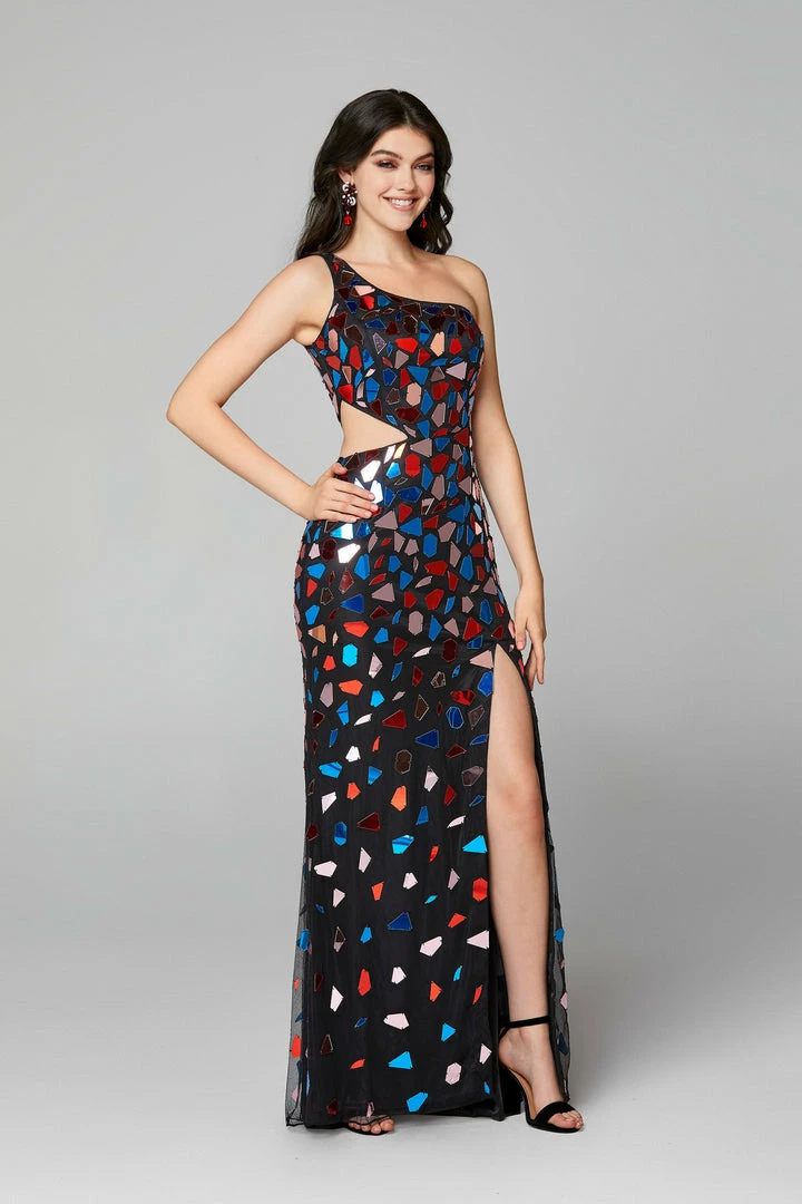 Sequin Dresses Primavera Couture 3623 Long Cut Glass One Shoulder Prom Dress Pageant Gown Slit 46 Sequin Dresses Primavera Couture 3623 Long Cut Glass One Shoulder Prom Dress Pageant Gown Slit