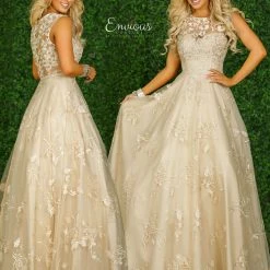 In Stock Envious Couture 1407 Size 18, 22 Plus Size Tulle Prom Dress Ball Gown Sheer Ball Gown Ballgown Dresses
