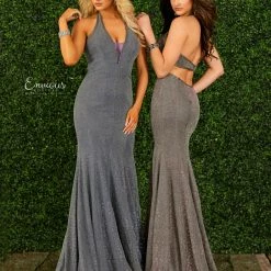 In Stock Envious Couture Size 2 1425 Long Shimmer Fitted Mermaid Prom Dress Formal Gown Mermaid Dresses