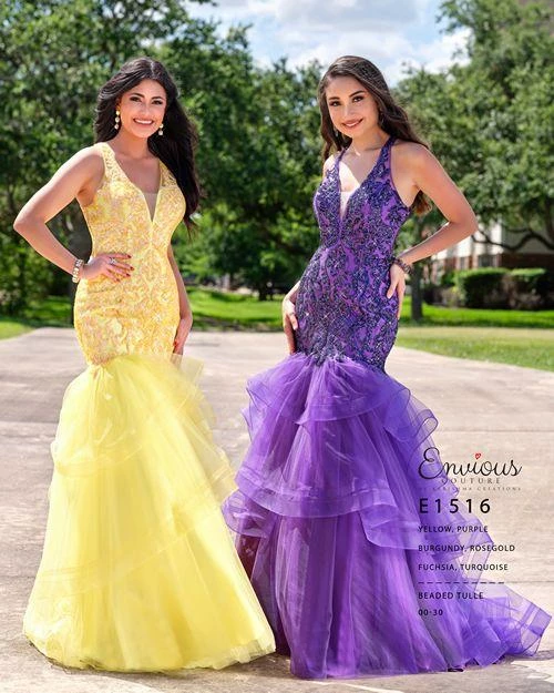 Mermaid Dresses Envious Couture 1516 Sequin Mermaid Tulle Prom Dress Pageant Fit Flare Gown 6 Mermaid Dresses Envious Couture 1516 Sequin Mermaid Tulle Prom Dress Pageant Fit Flare Gown