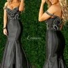 In Stock Mermaid Dresses Envious Couture 1546 Size 10 Off The Shoulder Mermaid Prom Dress Pageant Gown