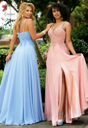 In Stock Envious Couture 1575 Size 12 Periwinkle Blue Prom Dress Lace Slit Pockets 3 In Stock Envious Couture 1575 Size 12 Periwinkle Blue Prom Dress Lace Slit Pockets