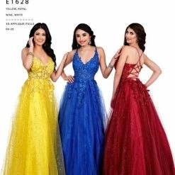 In Stock Envious Couture E1628 Size 6 Wine Glitter Tulle Ballgown Prom Dress With 3D Floral Applique Corset 1628 Ballgown Dresses 14 In Stock Envious Couture E1628 Size 6 Wine Glitter Tulle Ballgown Prom Dress With 3D Floral Applique Corset 1628 Ballgown Dresses
