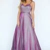 In Stock Jolene Exclusive E20028 Size 6 Long Glitter Shimmer Ballgown V Neck Prom Dress Gown Ballgown Dresses