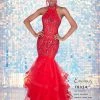 Mermaid Dresses Envious Couture 18034 High Neckline Sequin Mermaid Prom Dress Ruffle Gown 1 Mermaid Dresses Envious Couture 18034 High Neckline Sequin Mermaid Prom Dress Ruffle Gown