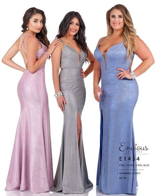 In Stock Backless Dresses Envious Couture E 1454 Silver Prom Dress Size 8 Long Fitted Iridescent Shimmer Slit V Neck 5 In Stock Backless Dresses Envious Couture E 1454 Silver Prom Dress Size 8 Long Fitted Iridescent Shimmer Slit V Neck