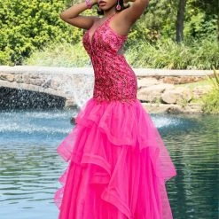 Mermaid Dresses Envious Couture 1516 Sequin Mermaid Tulle Prom Dress Pageant Fit Flare Gown 35 Mermaid Dresses Envious Couture 1516 Sequin Mermaid Tulle Prom Dress Pageant Fit Flare Gown