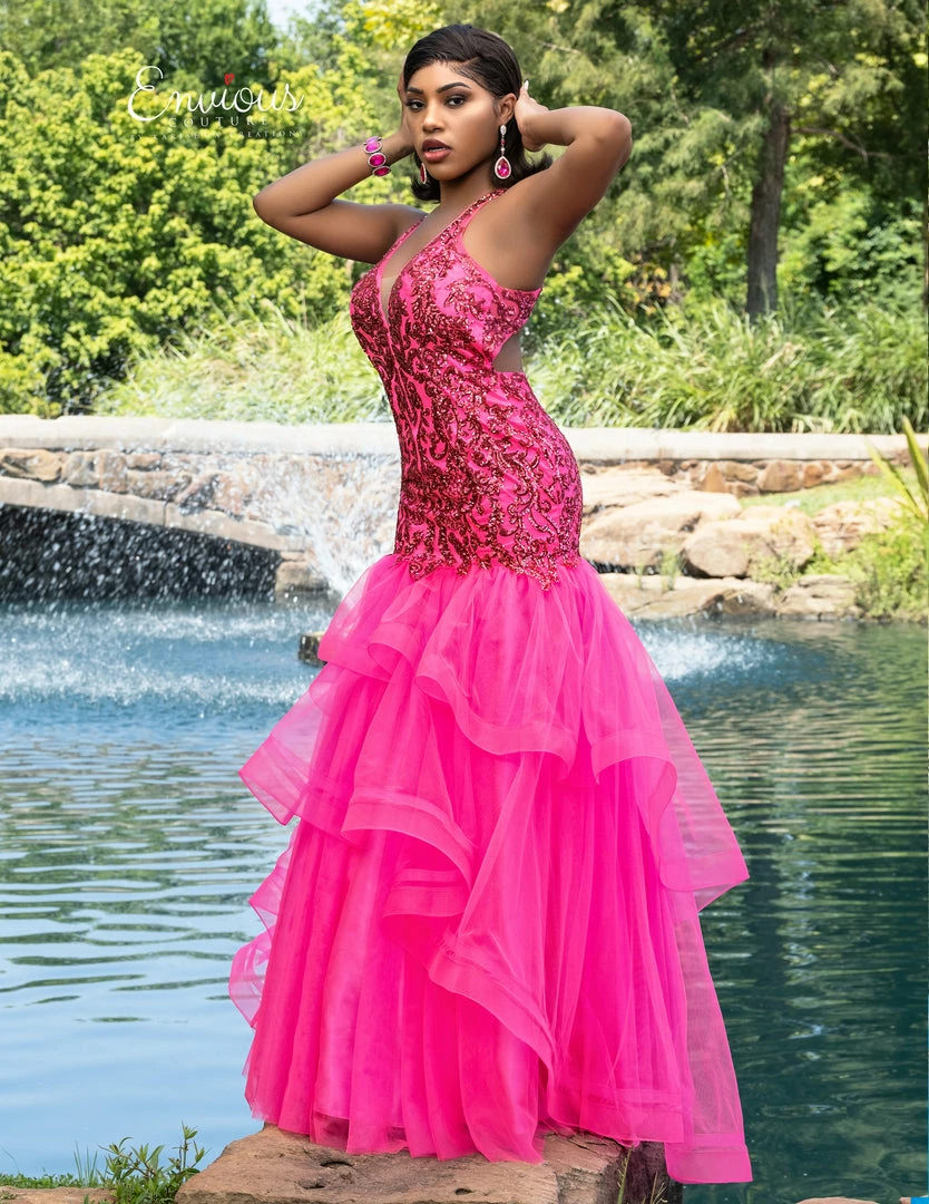 Mermaid Dresses Envious Couture 1516 Sequin Mermaid Tulle Prom Dress Pageant Fit Flare Gown 19 Mermaid Dresses Envious Couture 1516 Sequin Mermaid Tulle Prom Dress Pageant Fit Flare Gown