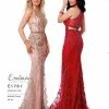 Envious Couture E1761 Beaded Prom Dress Fitted Sheer High Neckline Long Evening Gown 1761 Prom Dresses 1 Envious Couture E1761 Beaded Prom Dress Fitted Sheer High Neckline Long Evening Gown 1761 Prom Dresses