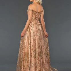 In Stock Stella Couture 21064 Size 12 Long Off The Shoulder Slit A Line Prom Dress Pageant Gown Lace