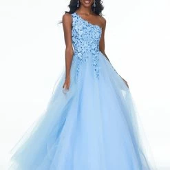 Ashleylauren Ashley Lauren 11004 One Shoulder Tulle Prom Dress With Sequin Applique 19 Ashleylauren Ashley Lauren 11004 One Shoulder Tulle Prom Dress With Sequin Applique