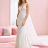 White One Bridal GWEN Pronovias Wedding Dress Lace Mermaid V Neck Open Back Mermaid Dresses 2 White One Bridal GWEN Pronovias Wedding Dress Lace Mermaid V Neck Open Back Mermaid Dresses
