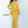 Jovani 2144 Off The Shoulder Fitted Evening Dress Mother Of The Bride Groom Dress