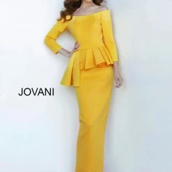 Jovani 2144 Off The Shoulder Fitted Evening Dress Mother Of The Bride Groom Dress