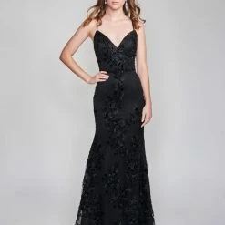 Nina Canacci 2304 Long Mermaid Prom Dress Pageant Gown Corset Dresses