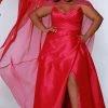 Johnathan Kayne For Sydney's Closet JK2214 Pageant Dress With Cape JK 2214 Sydney's Closet And Tease Prom