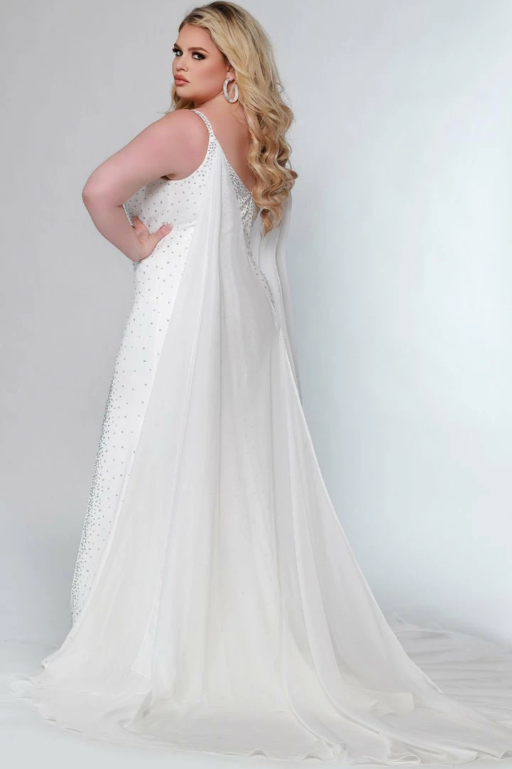 In Stock Johnathan Kayne Sydney's Closet JK2218 Size 18 Maverick Prom Dress With Cape JK 2218 8 In Stock Johnathan Kayne Sydney's Closet JK2218 Size 18 Maverick Prom Dress With Cape JK 2218