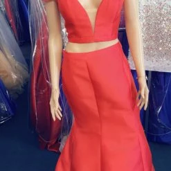 In Stock Mermaid Dresses Jovani JVN 58068 Silver Size 4 Prom Dress Pageant Gown Mermaid Two Piece 16 In Stock Mermaid Dresses Jovani JVN 58068 Silver Size 4 Prom Dress Pageant Gown Mermaid Two Piece