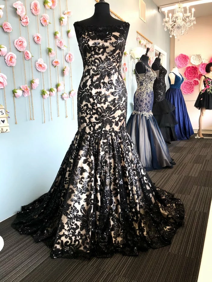 In Stock Envious Couture 1242 Size 4, 6 Long Mermaid Sequin Lace Prom Dress Pageant Gown 4 In Stock Envious Couture 1242 Size 4, 6 Long Mermaid Sequin Lace Prom Dress Pageant Gown