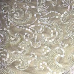 In Stock Ashley Lauren 4257 Short Beaded Cocktail Dress Formal Ivory Gown Beaded Sequin