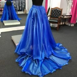 In Stock Marc Defang 8023 Layered Organza Prom Pageant Overskirt Fun Fashion Shimmer