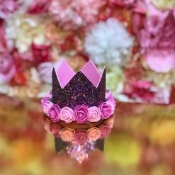 In Stock Sweet Wink Purple Glitter Flower Crown Baby Birthday Photoshoot Kids Confetti 11 In Stock Sweet Wink Purple Glitter Flower Crown Baby Birthday Photoshoot Kids Confetti