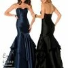 In Stock Mermaid Dresses Envious Couture 1260 Size 10 Mikado Mermaid Pageant Dress Prom Gown