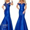 In Stock Mermaid Dresses Envious Couture 1090 Off The Shoulder Mermaid Prom Dress Pageant Gown Size 0, 4, 8, 10